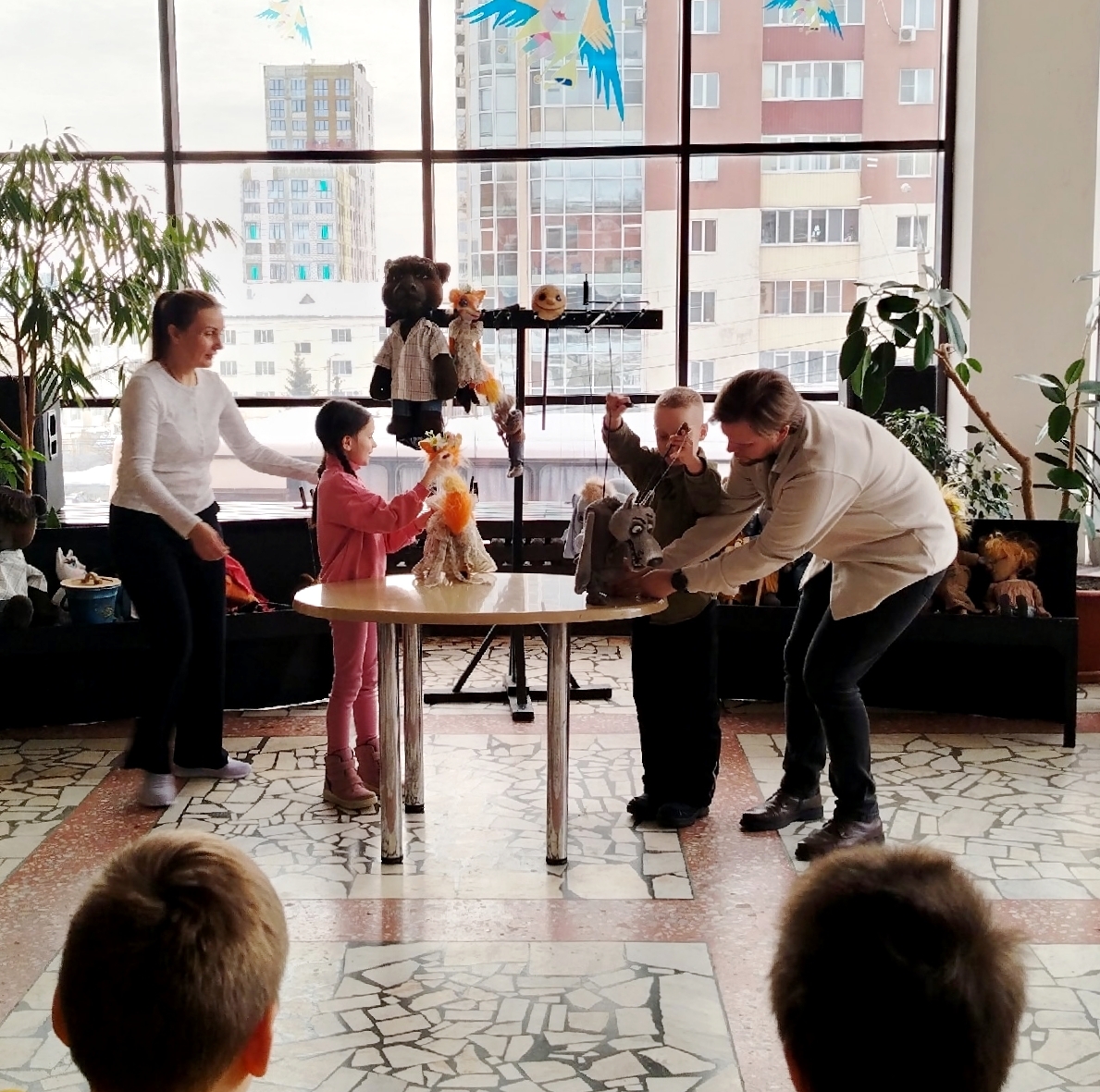 Пробы юных кукловодов