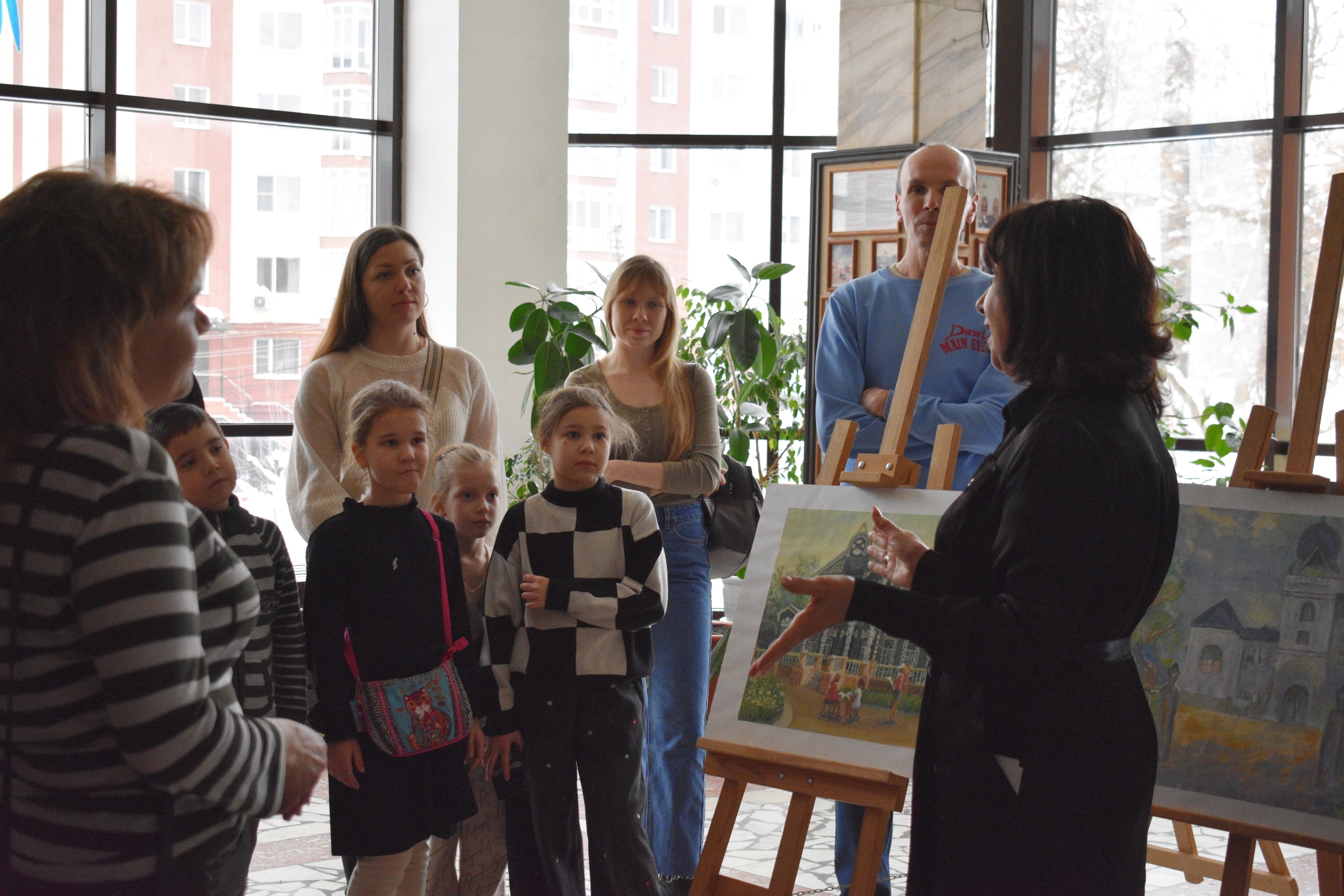 С актрисой в закулисье