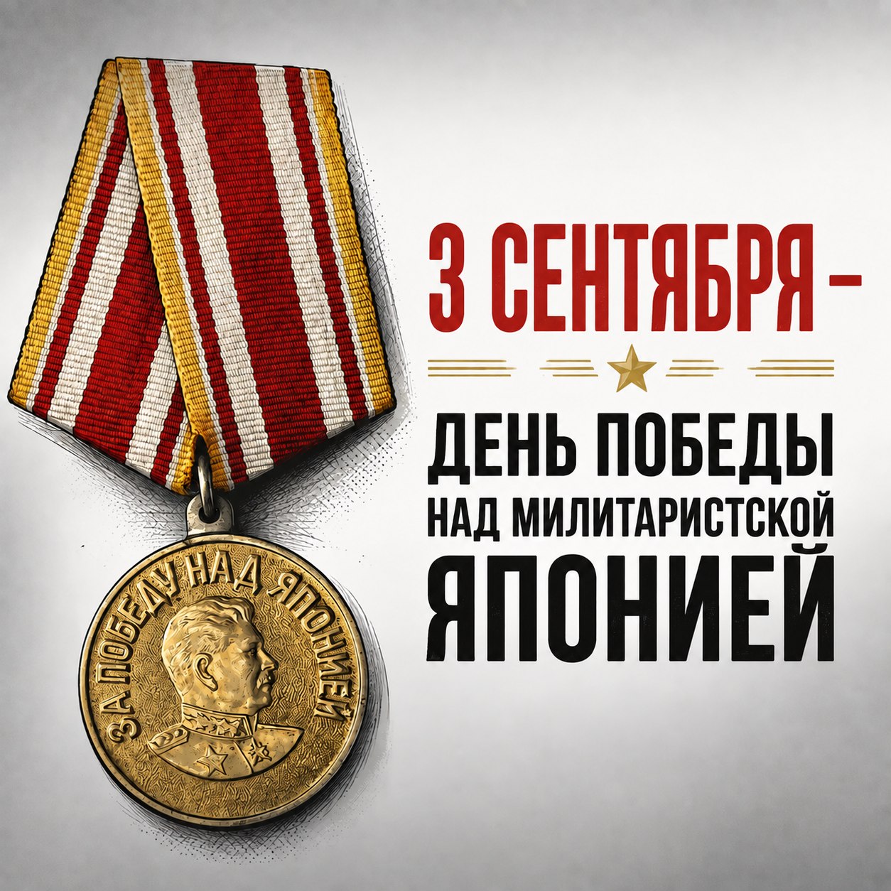Сегодня важный день в истории нашей страны — День Победы над милитаристской Японией и окончания Второй мировой войны