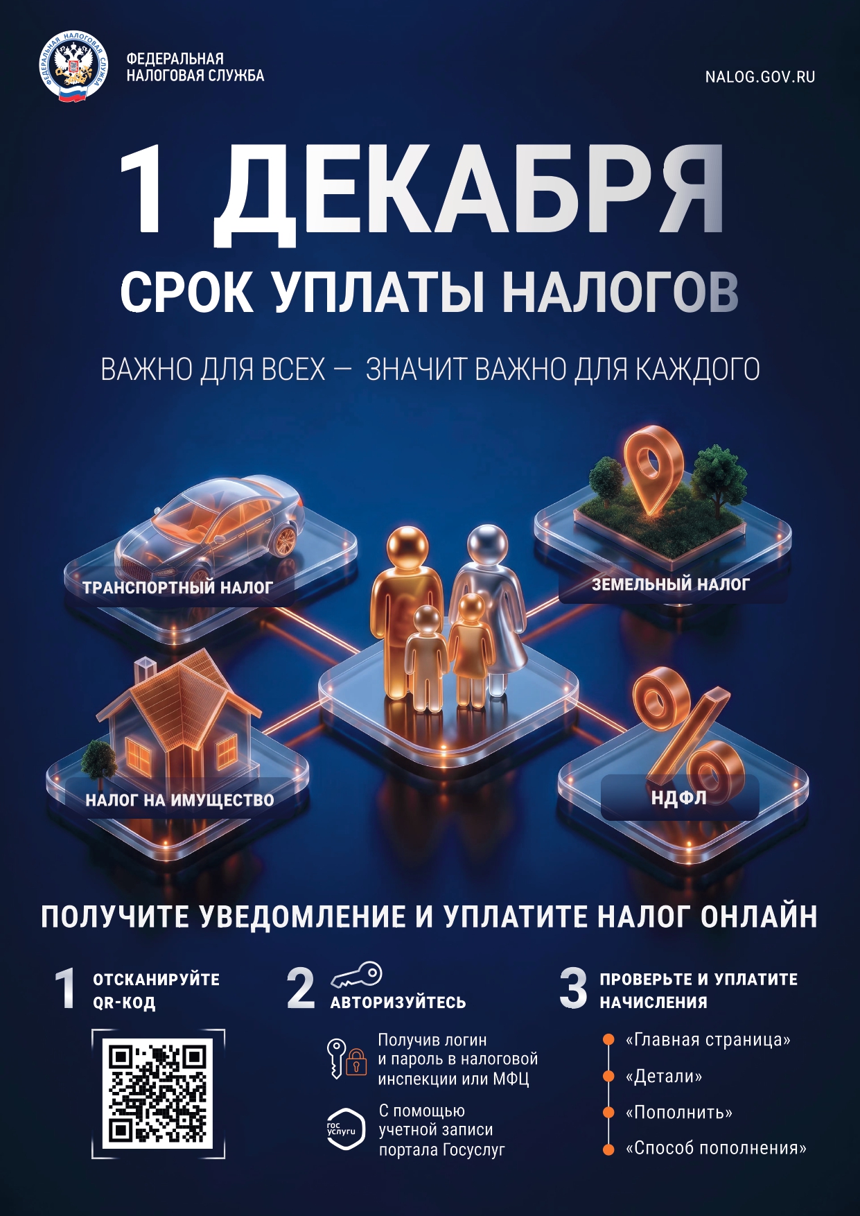 ФНС России напоминает!
